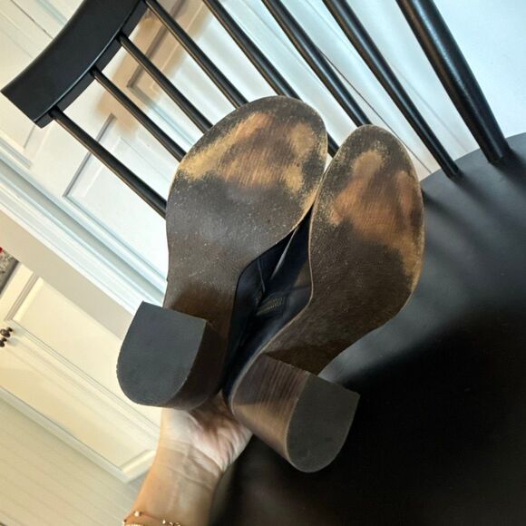 BP black leather booties size 8 - Picture 7 of 12